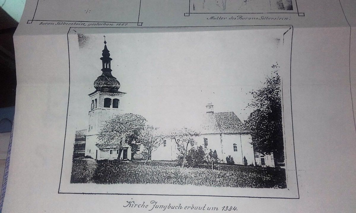 Kostel puvod od1787